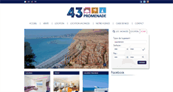 Desktop Screenshot of 43promenade.com